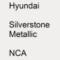 Preview: Hyundai, Silverstone Metallic, NCA.